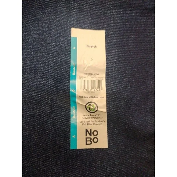 No Boundaries | Stretch Denim | Bootcut Jeans | Size 6 | NWT - Picture 4 of 12